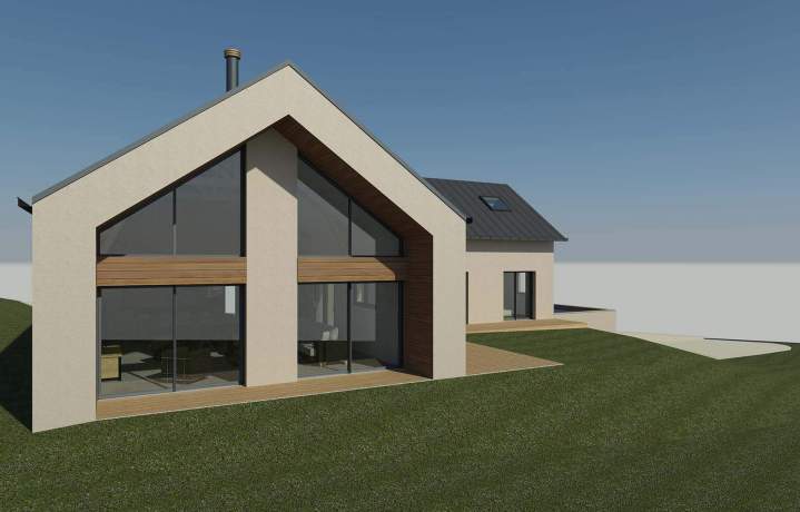 Maîtrise d'œuvre pour la construction de maisons individuelles.